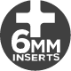6мм. отверстия для крепления ботинок